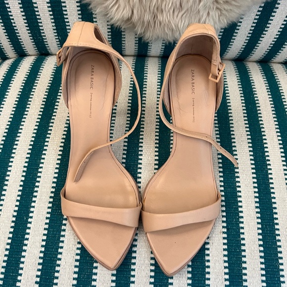 Zara Basic nude heels size 38 - Picture 4 of 13
